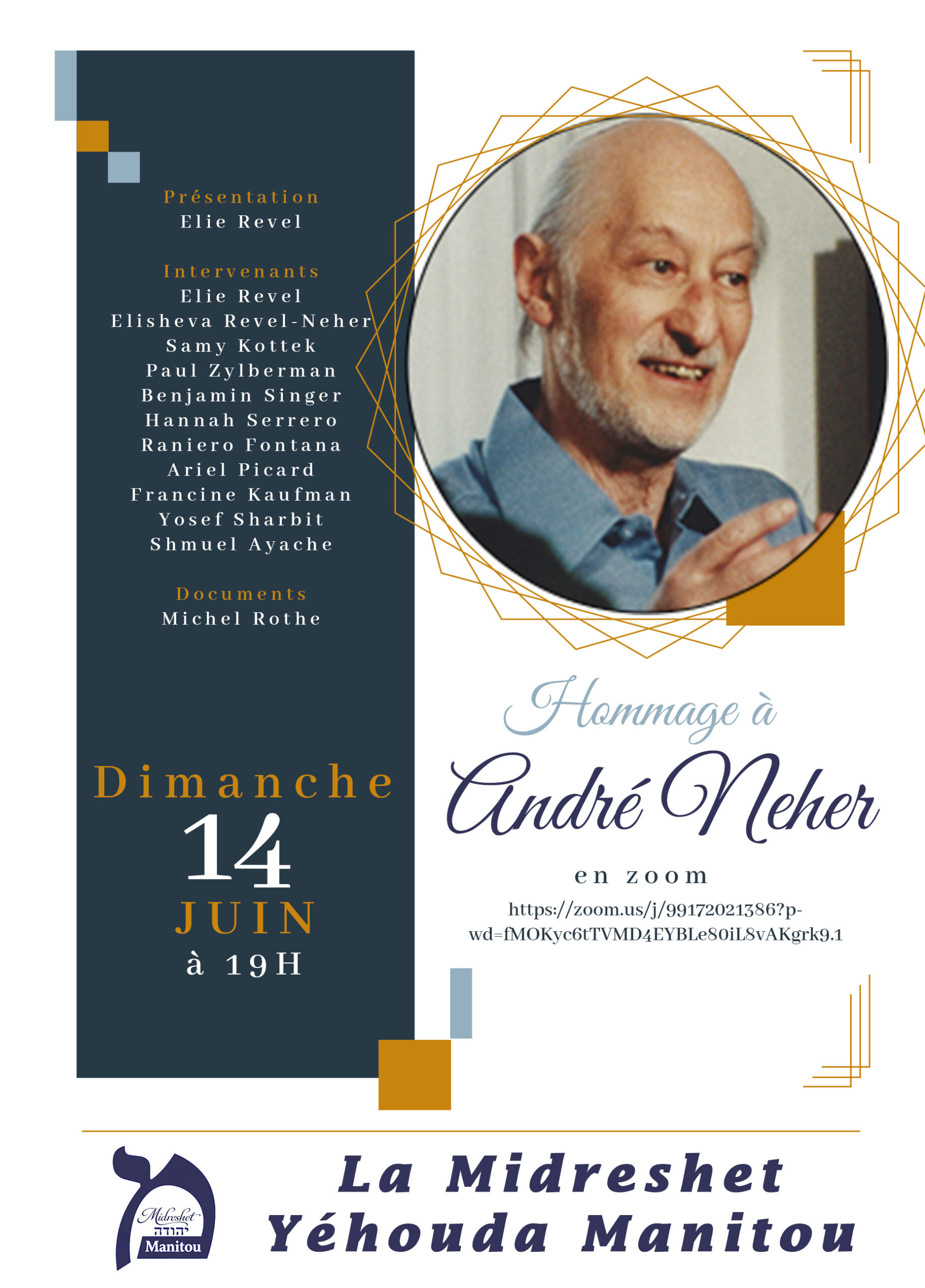 Hommage à André Neher
