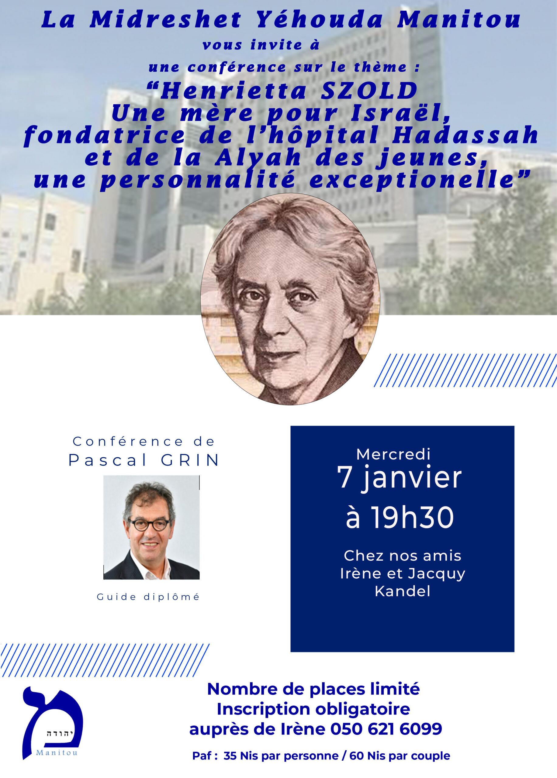 PASCAL GRIN – HENRIETTA SZOLD