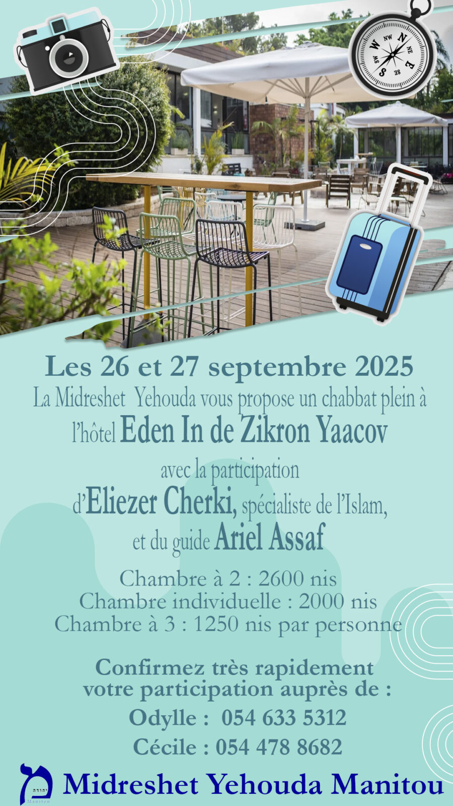 Shabbat à Zikron Yaacov